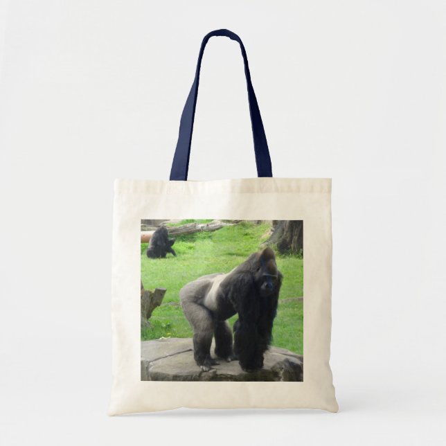 Western Lowland Gorilla #1 Tote Bag Tygkasse (Framsidan)