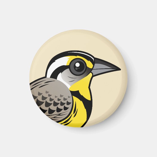Western Meadowlark Magnet (Framsidan)
