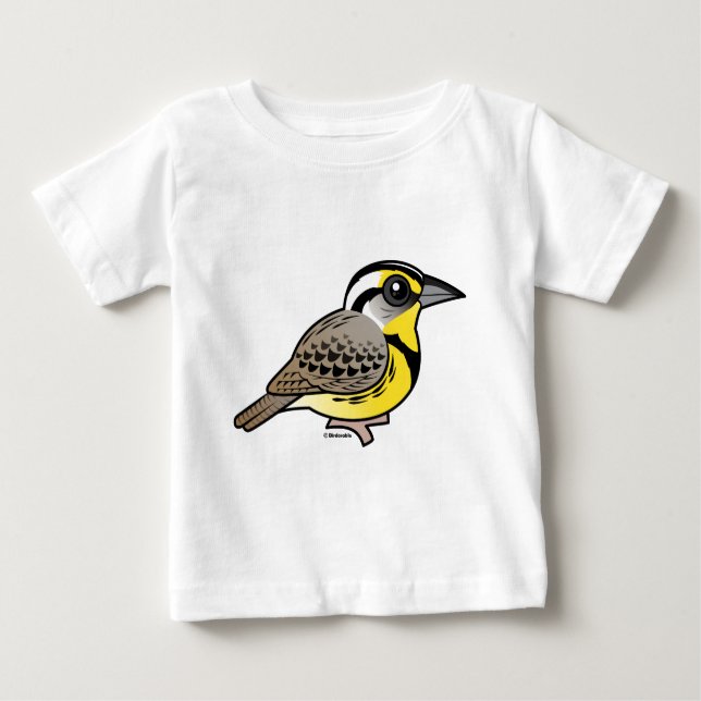 Western Meadowlark T Shirt (Framsida)