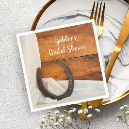 Western Möhippa för hästskog och saton Land Pappersservett