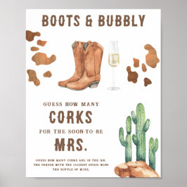 Western Möhippa hur många Kork Poster