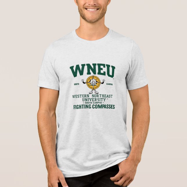 Western Northeast U. - South Campus (Fictional) T Shirt (Framsida)