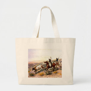 Western nostalgi jumbo tygkasse