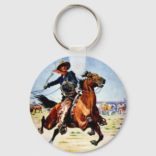 Western nostalgi nyckelring