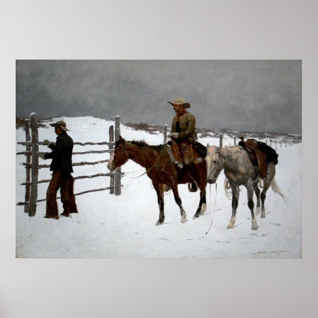 Western nostalgia poster (Framsidan)