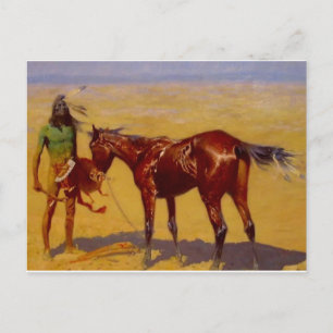 Western nostalgia vykort
