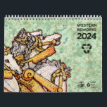 Western omarbetning 2024-kalender kalender<br><div class="desc">En ny centrifugering av klassiska konstverk från Western tradition (ca 1500-1700)</div>