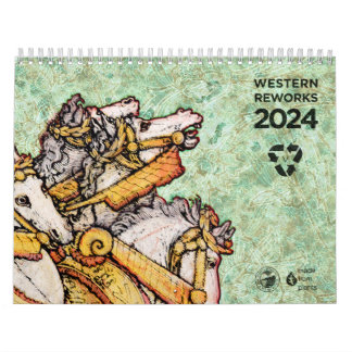 Western omarbetning 2024-kalender kalender