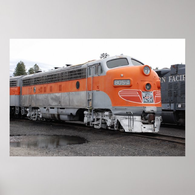 Western Pacific F Unit Poster (Framsidan)