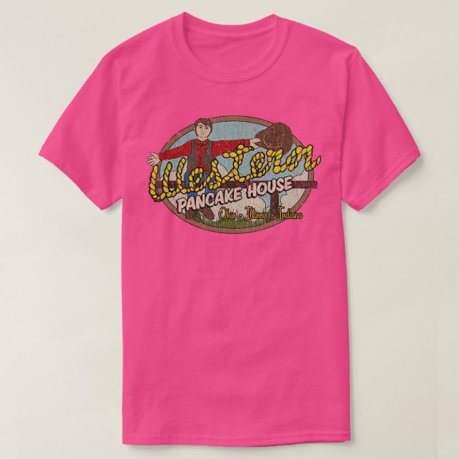 Western Pancake House 1968 TShirt T Shirt (Design framsida)