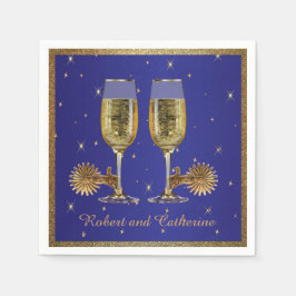 Western Party-champagne och purs-Anpassningsbar, b Pappersservett