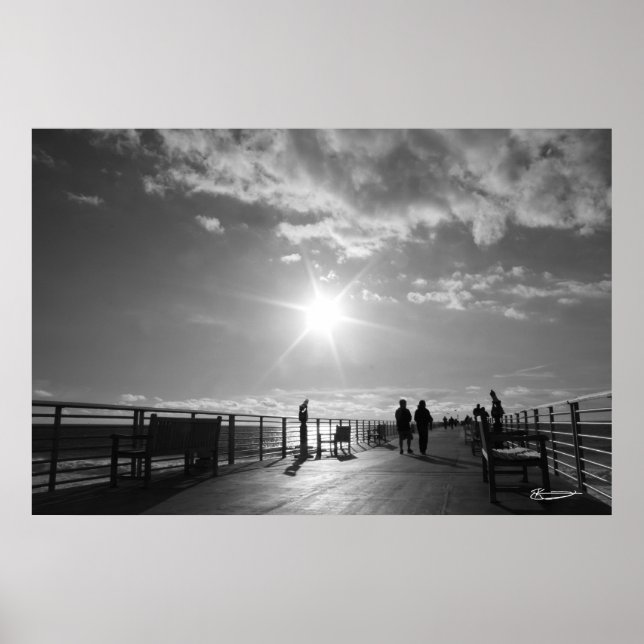 Western Pier Vinkel Poster (Framsidan)