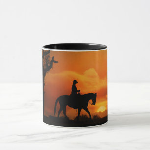 Western Pleasure Horse and Rider Mugg
