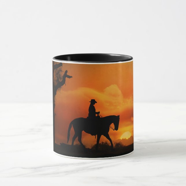 Western Pleasure Horse and Rider Mugg (Center)