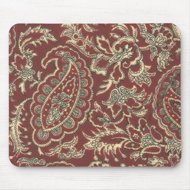 Western ranch Paisley Mousepad Musmatta (Framsidan)