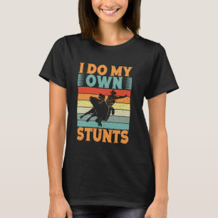 Western Rider jag gör mina egna stutter Cowgirl Ro T Shirt