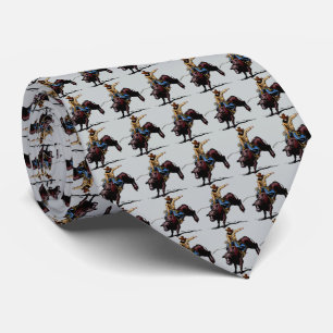 Western Rodeo Bull Riding Manar Necktie Slips