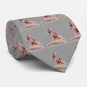 Western Rodeo Calf Roper Necktie Slips