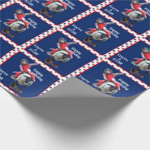 Western Rodeo Cowboy Cowgirl Mutton Busting Birthd Presentpapper