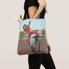 Western Rodeo Cowboy Cowgirl Mutton Busting Tygkasse