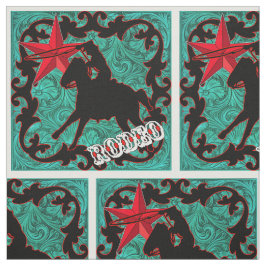 Western Rodeo Cowboy Roping Faux Leather Tyg