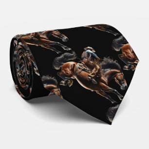 Western Rodeo Cowboy Saddle Bronc Riding Slips