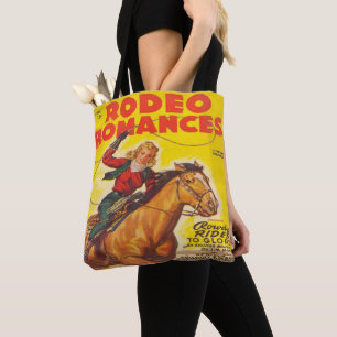 Western Rodeo Cowgirl Roping Rodeo Romantik Tygkasse