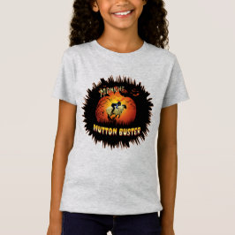 Western Rodeo Midnight Mutton Buster Halloween T Shirt