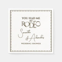 Western Rodeo Möhippa Par Möhippa Pappersservett