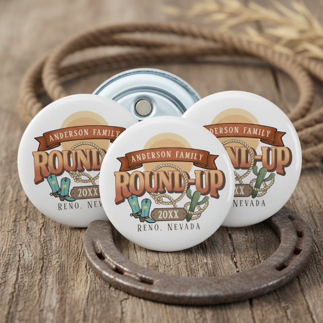 Western Round-Up Familjeåterträff ID1318 Flasköppnare (Skapare uppladdad)