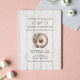 Western Rustic Barn Wedding Invitation Inbjudningar