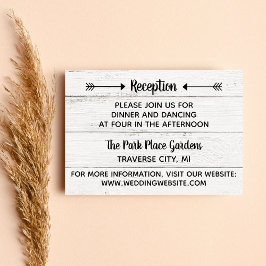 Western Rustik-information om land Kärlek infogar Tilläggskort