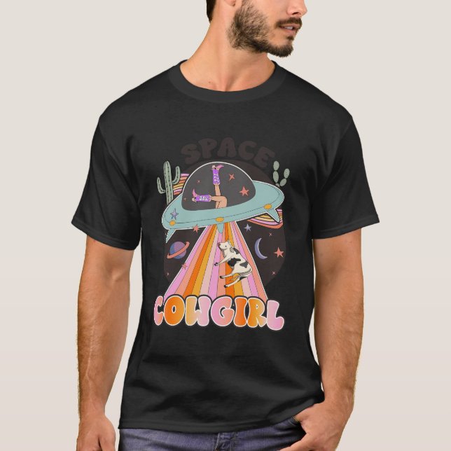 Western Rymddesign för kvinnor T Shirt (Framsida)