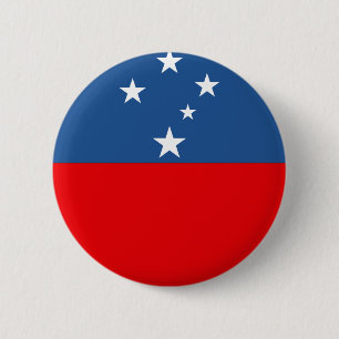 Western Samoa flagga Knapp