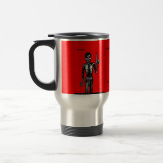 Western skelett- Gunfighter - Smokin kaffemugg