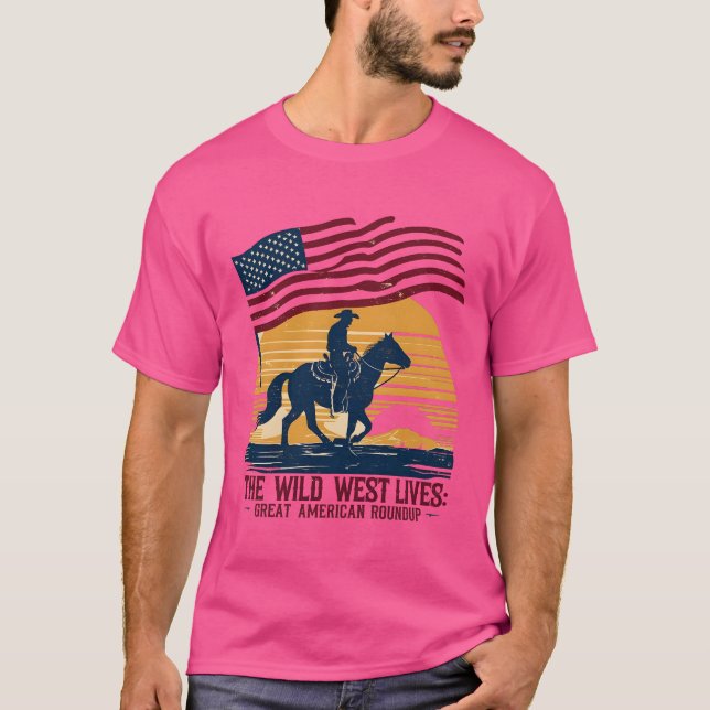 western skjorta manar, manar western skjorta, mana t shirt (Framsida)