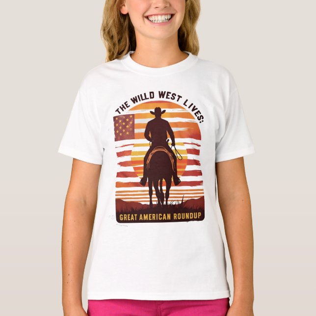 western skjorta manar, manar western skjorta, mana t shirt (Framsida)