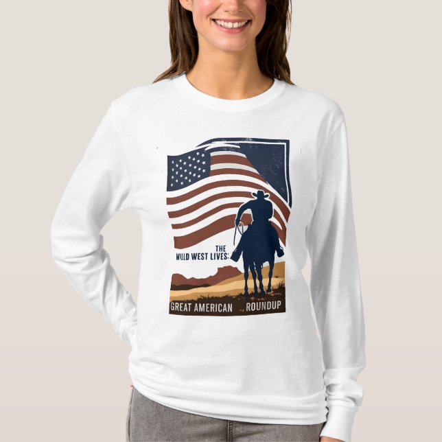 western skjorta manar, manar western skjorta, mana t shirt (Framsida)