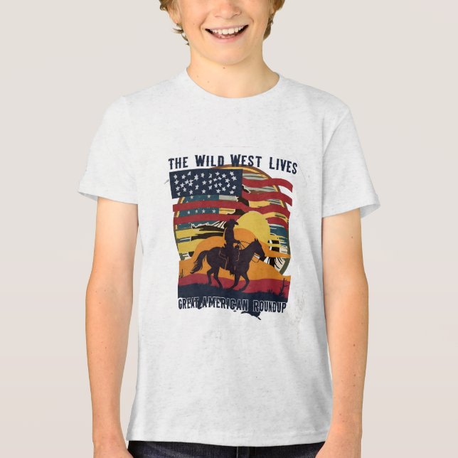 western skjorta manar, manar western skjorta, mana t shirt (Framsida)