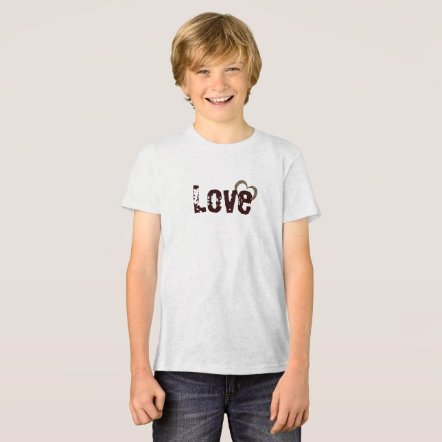 Western Slick Mönster 2 öppen hjärtdesign T Shirt (Framsida Full)