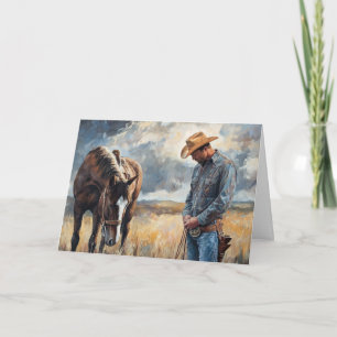 Western Solace i Kärlek vid Sunset Kort