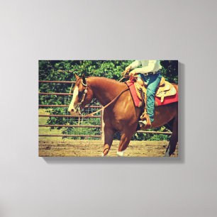 Western Sorrel Canvastryck