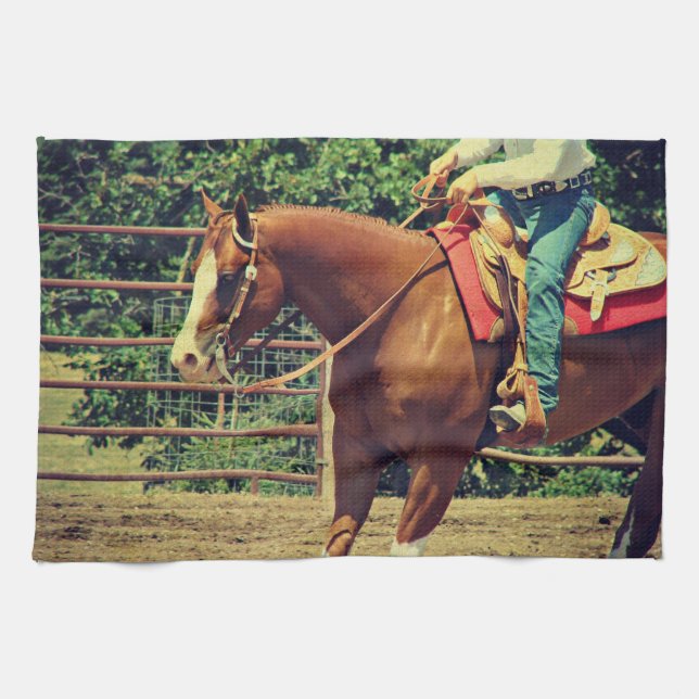 Western Sorrel Kökshandduk (Horisontell)