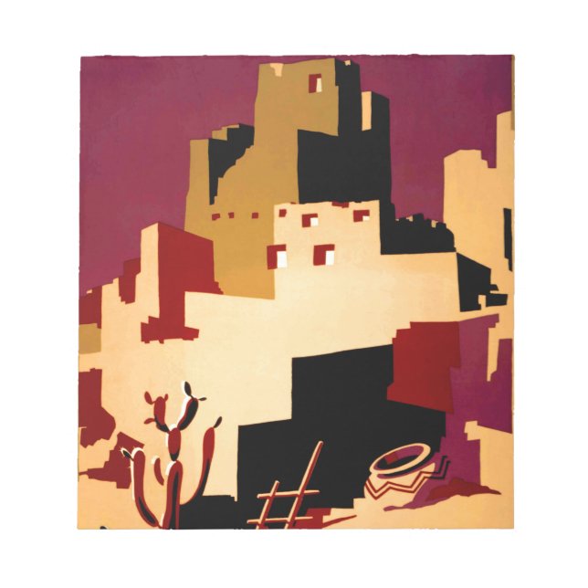 Western Southwest Pueblo WPA National Anteckningsblock (Framsida)