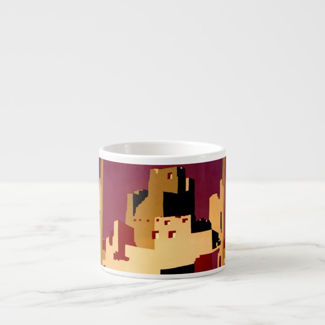 Western Southwest Pueblo WPA National Espressomugg (Framsidan)