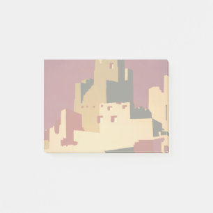 Western Southwest Pueblo WPA National Post-it Block