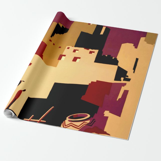 Western Southwest Pueblo WPA National Presentpapper (Utrullad)