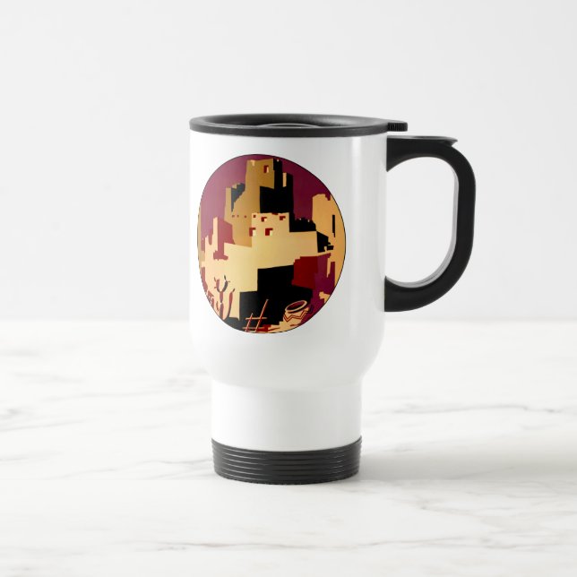 Western Southwest Pueblo WPA National Resemugg (Höger)