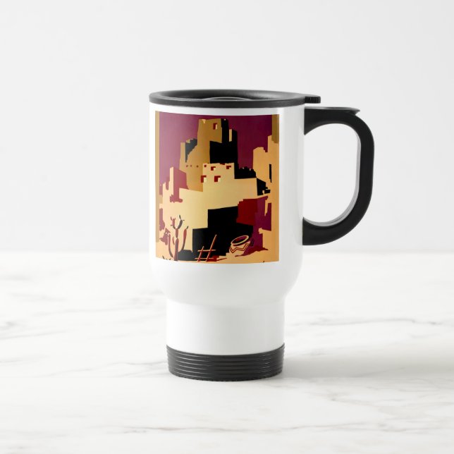Western Southwest Pueblo WPA National Resemugg (Höger)