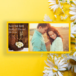 Western Spara datum för Cowboy Boots och Horse Bit Datumet